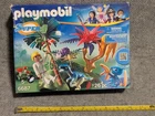 New Playmobil Super 4 Lost Island 6687 Alien Raptor Figure Trees In Damaged Box. Price: $10.49.