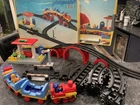Playmobil 123 Train Track 1990 Geobra Vintage Set 6905 Figures Complete Used. Price: $125.00.