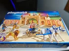 Playmobil 5837 Roman Arena Gladiators Chariot Horses Emperor 2007 Factory Sealed New. Price: $279.99.