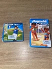 Playmobil 5188 Beach Volleyball And 4733 French Soccer Guy Open Boxes Used. Price: $25.00.