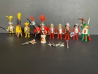 Vtg Playmobil Tournament Jousting Knights Geobra 3265 Horses & Accessories Lot Used. Price: $39.95.