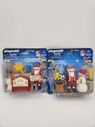 Playmobil 5845 Christmas Santa Claus & Snowman Set 16 Pieces New, Pair Of 2. Price: $29.62.