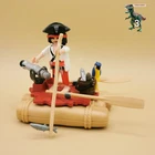 Playmobil Shipwrecked Pirate Captain Log Raft Sailor Drifting Used. Price: $19.43.