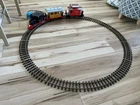 Vintage Playmobil Western Theme Train Set 3958 With 12 Pc Track + 6 Figures Used. Price: $500.00.