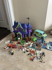 Playmobil 70361 Scooby Doo Mystery Machine Mansion Playset With Accessories Used. Price: $210.00.