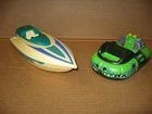 Lot Of 2 Playmobil Geobra- 7519 & 4446 Speed Boat And Hovercraft Adventure Used. Price: $6.99.