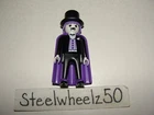 Playmobil Count Dracula Figure 1994 4506 Vampire Halloween Special Purple Black Used. Price: $19.99.