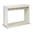 ECR4KIDS Streamline Dress-up Island Costume Organizer White Wash Open. Price: $275.07.