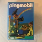 Vintage Geobra Playmobil 3823 Scarecrow Halloween Pumpkin Set Made Malta New. Price: $42.00.