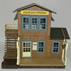Vintage Playmobil 3770 Colorado Springs Train Station, Incomplete, Parts Only Used. Price: $99.99.
