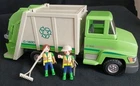 Playmobil Geobra Recycle Trash Dump Truck W Drivers Set 5938/PIECES Used. Price: $12.99.