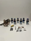 Playmobil Western Civil War Artillery Lot Of 6 Union Soldiers Cannons Guns Used. Price: $60.00.