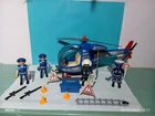 Playmobil Lot Police Helicopter Figures Officers Agent Ref 4267 Used. Price: $31.52.