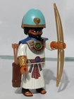 Playmobil Figure Egyptian Pharaoh Archer Soldier Pyramid Galley Used. Price: $10.95.