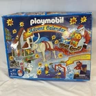 New Sealed Playmobil Christmas Santa Claus Advent Calendar #5711 Box Damage. Price: $24.88.