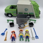 Playmobil C-14 City Life Garbage Recycling Truck Figures Accessories Toy Lot Set Used. Price: $28.00.