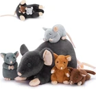 Tezituor 5PCS Rat Stuffed Animals Set, 24INCHES Large Mommy Mouse With New. Price: $41.71.