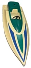 Vintage 2004 Playmobil Speedboat Collector Toy Character Yellowed With Used. Price: $10.49.