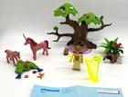 Playmobil 5762 - Unicorn Magical Forest. 2005. Retired. Used. Price: $11.99.