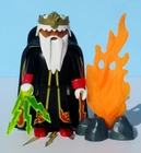 Playmobil 3932 Fire Wizard King Magic Lightning Bolt Enchanted Forest Complete Used. Price: $15.00.