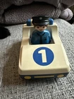 Vintage 1990 Playmobil Geobra Police Car White And Blue With Man Used. Price: $9.87.