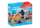 Playmobil Action Heroes 71826 - Firefighter With Water Pump New. Price: $37.95.