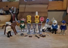 Vintage Playmobil 3489 Police Motorcycle Traffic Meter Maid Set Used. Price: $30.00.