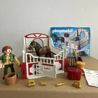 Playmobil 5108 Horse With Groomer And Stable Pre-owned Used. Price: $22.95.