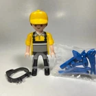 Playmobil Mystery Figure Series 11 (9143) - Builder/construction Worker Used. Price: $11.00.