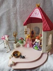 Playmobil 4777 Take Unicorn Castle With Other Partial Set Figures Used. Price: $15.99.