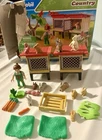 Playmobil Playset W/10 Rabbits HUTCHES71252 Incomplete See Pics Used. Price: $15.00.