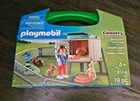 Playmobil Country 9104 Bunny Barn Carry Case Figure Cage Rabbits Nib New. Price: $21.00.
