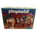 Nib Vtg Playmobil 3874 Native Americans Buffalo Figure Set 1996 Sealed New. Price: $112.50.