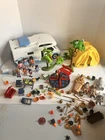 Playmobil Vintage 2005CAMPER Familyvacation #9318INCOMPLETE With Others Figures Used. Price: $35.00.