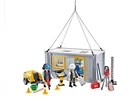 Playmobil 9843 Workers And Containers Geobra New Sealed Box! Neuf. Price: $104.61.