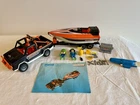 Playmobil 3399 Jeep With Offshore Raceboat W/ Figures/manual/accessories - Rare! Used. Price: $47.95.