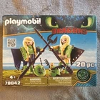 Playmobil Dreamworks Dragons Toy Playset 70042 Knights Ruffnut And Tuffnut New. Price: $19.99.