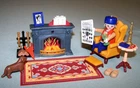 Complete Playmobil 5315 Grandpa's Den *working* Fireplace Victorian Mansion 5300 Used. Price: $47.99.