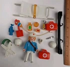 Parts Incomplete Vtg Playmobil First Aid Tent Nurse Dr Medical Hospital 3224 Used. Price: $16.00.