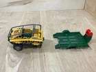 Playmobil 4175 Amphibian Car Vehicle & Trailer Cage Or Dinosaur Used. Price: $11.24.