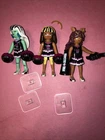 Playmobil X Monster High Fear Squad Multipack Clawdeen, Cleo And Frankie Doll Used. Price: $25.00.