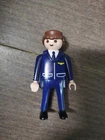 Vintage 1997 Playmobil Private Jet Pilot Figure From Set #5619 Used. Price: $17.69.