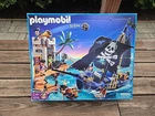 Playmobil Ship #5775, Skull/crossbones Sail, Attack, Read Used. Price: $149.95.