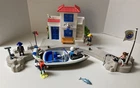 Playmobil Harbor Police Station & Boat # 5128 Accessories Figures Used. Price: $104.94.