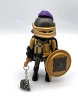 Playmobil Noble Gold Knight Medieval Armored Male Adult Figure Shield 4602 Used. Price: $10.99.