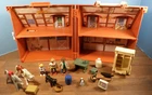 Playmobil Barn Playset Take Along Farm Furniture 3 Action Figures Horses Duck Used. Price: $24.95.