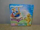 Playmobil Ocean King With Seahorse Carriage Set 4815 Nib 2008 (MLL14) New. Price: $21.39.