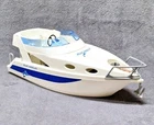 2005 Playmobil #3645 Blue Marlin Yacht Express Cruiser Toy Boat Incomplete Used. Price: $25.00.