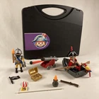 Playmobil 5894 Pirate Carry Along Case Playset Retired Incomplete Used. Price: $9.95.