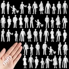 Namalu 50 Pcs 1:100 Scale White Unpainted People Figures Miniature New. Price: $10.25.